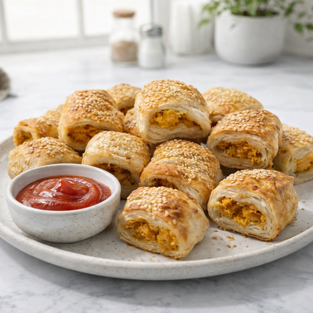Tofu "Sausage" Rolls