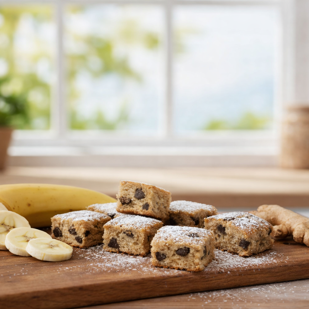 Banana Bread Bites