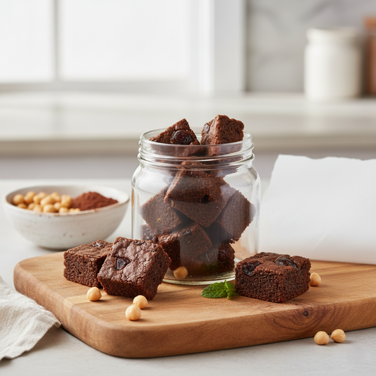 Chickpea & Date Brownie Bites